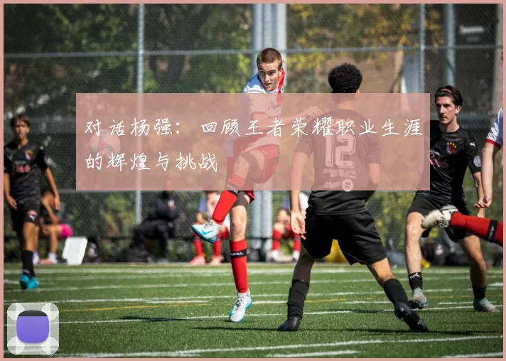 对话杨强：回顾王者荣耀职业生涯的辉煌与挑战